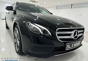 Mercedes Benz E200 AVG R18 LED 2016 Black Newfacelift